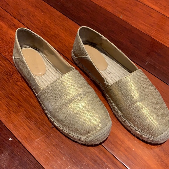 Banana Republic Shoes - Gold espadrilles
